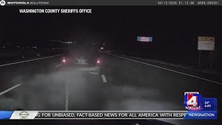 WATCH: Washington County police use Grappler Police Bumper for the first time to stop stolen vehicle