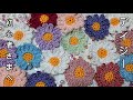 レース編み⑤　初心者さま用に、ゆっくり解説します。デイジーの花　編み図、編み方とコツ　100均のレース糸で編めます。