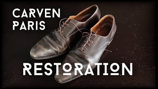 Thrifted Carven Paris Shoe Restoration