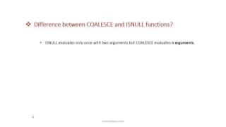 62  PPT  ISNULL vs COALESCE