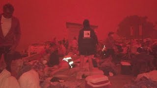 Navy to help evacuate those stranded in fire-ravaged Gippsland region