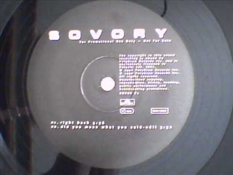 Sovory — SOVORY - RIGHT BACK
