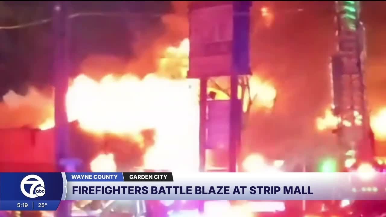 Cause of fire at Garden City strip mall under investigation