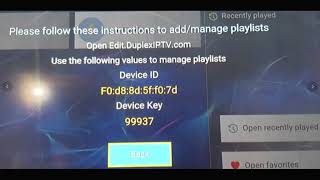 Tutorial panel IPTV screenshot 2