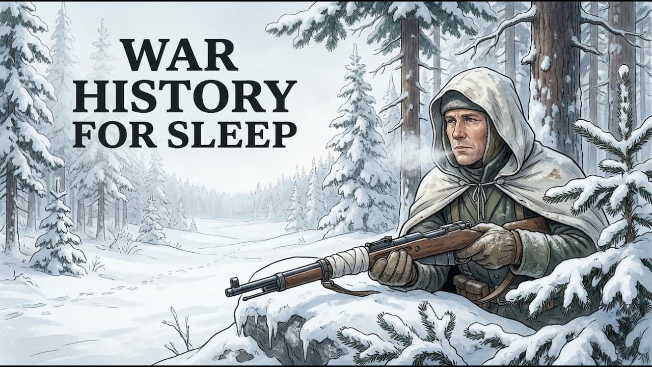 The Silent Forest: A Finnish Sniper’s Winter Watch | War History for Sleep