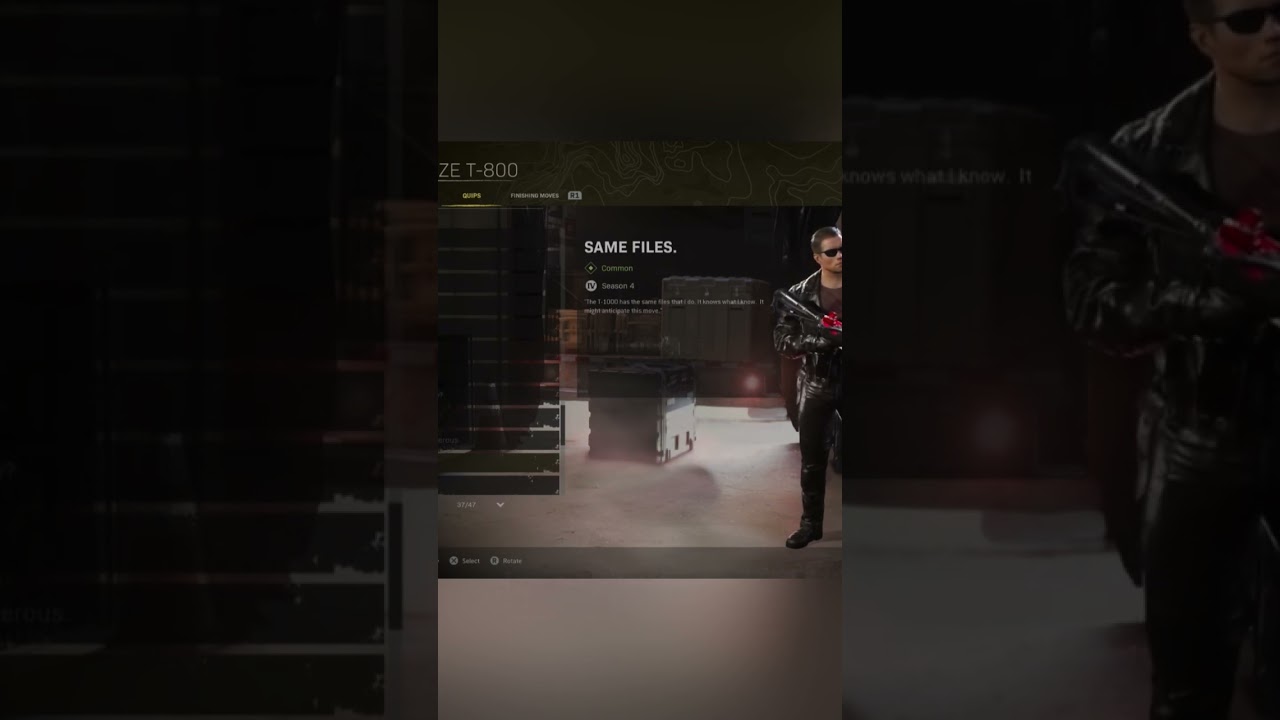 New Terminator quip pt.2 Warzone bundle