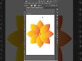 Duplicate & Rotate Shapes in Adobe Illustrator | Easy Design Trick (Beginner Tutorial) #shorts