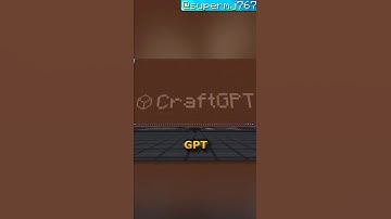 ChatGPT in Minecraft with NO MODS! 🤯