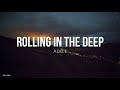 Rolling in the deep (lyrics) - Adele [English - Spanish]