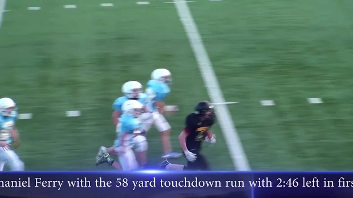 Nathaniel Ferry with td run vs Cumberland 8 11 16