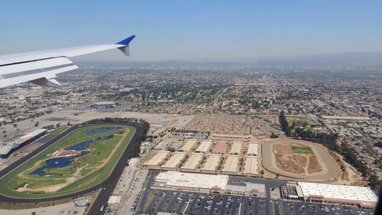 ロサンゼルス空港に着陸 Youtube