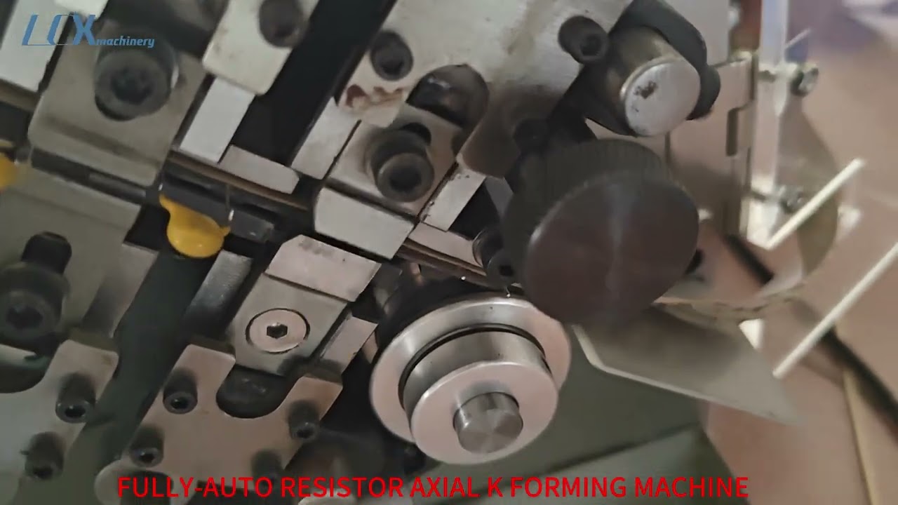 FULLY-AUTO RESISTOR AXIAL K FORMING MACHINE