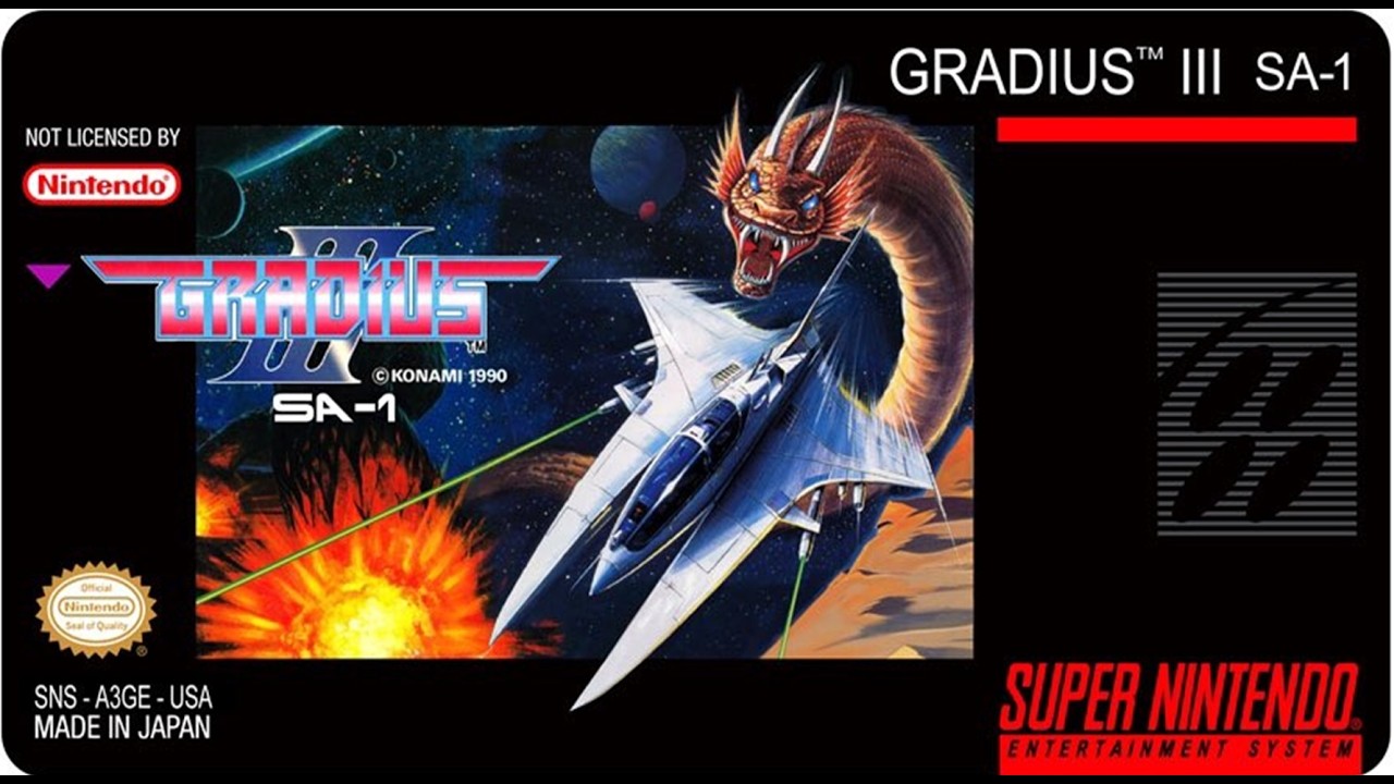 Gradius III Game Genie (Super Nintendo) - YouTube
