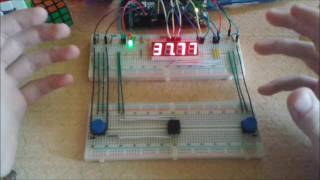 Arduino rubik's cube timer