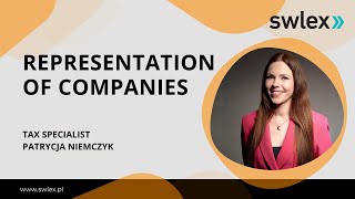 REPRESENTATION OF COMPANIES