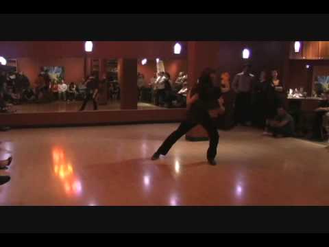 Christa Rodriguez and Ross Yearsley Performing Argentine Tango At The8thStyle In Seattle