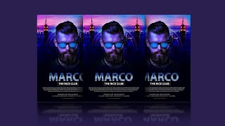 Design Nightclub Party Flyer - Photoshop CC Tutorial