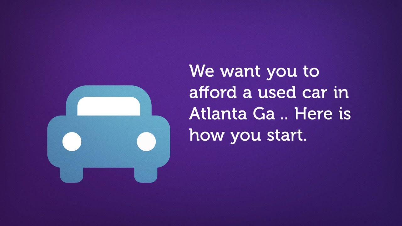 No money options on used cars in Atlanta GA YouTube