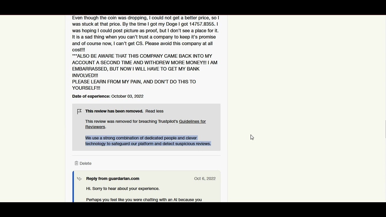 Trustpilot Scam!!! If You Can't Trust Trustpilot, Who Can You Trust