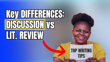 How to WRITE a GREAT DISCUSSION Section (Research paper or Thesis) | PART 1