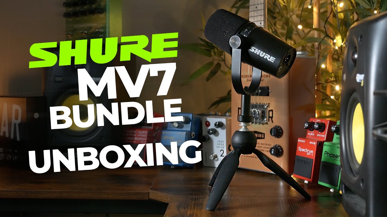 Shure MV7 Podcast Kit Microphone MV7-K-BNDL - Best Buy