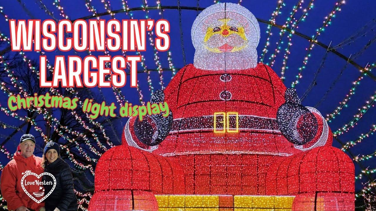Wisconsin's largest Christmas Light Display Sams Christmas Village
