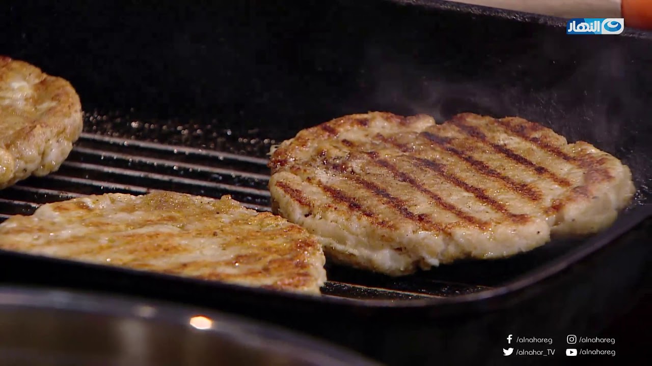 أكله بيتي مع الشيف مروه الشافعى  | حلقة 12 ديسمبر - برجر الفراخ المشوي - عجينة الدونتس