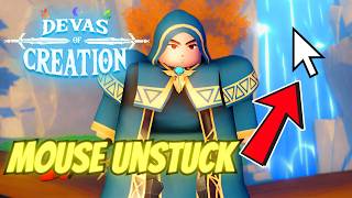 How To MOVE Your MOUSE in Roblox Devas of Creation (Devas of Creation)