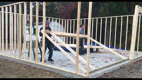 Timelapse 2 Car Garage $28,000