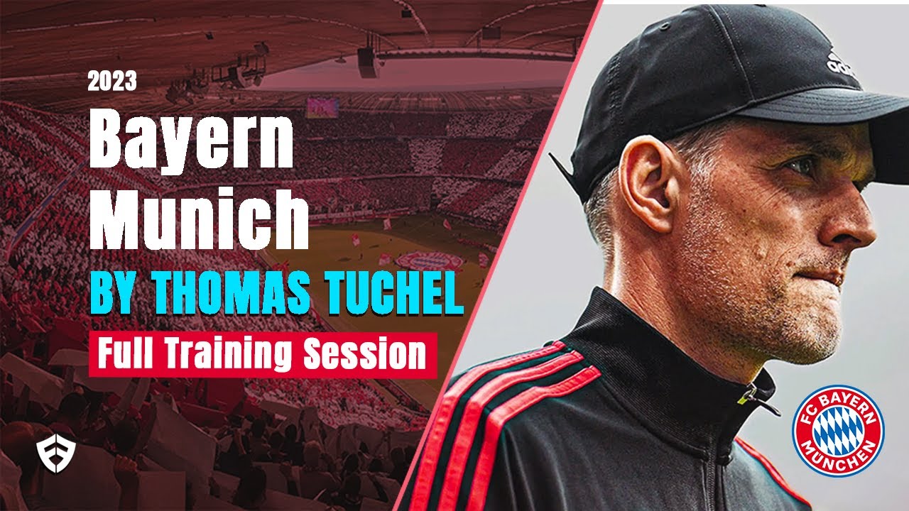 Bayern Munich Full Training Session led byThomas Tuchel - 2023