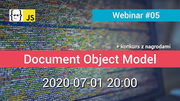 JavaScript: DOM, Webinar #05 [intro]