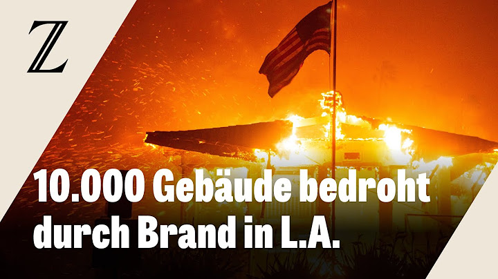 Waldbrände in Los Angeles vertreiben 30.000 Menschen aus ihren Häusern