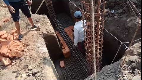 Constructing Foundation Strap Beam