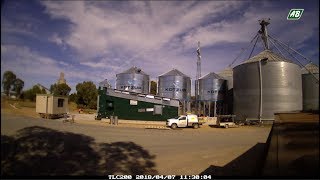 Df30000 Alvan Blanch Grain Drier Installation Timelapse Kelly Grains  Australia