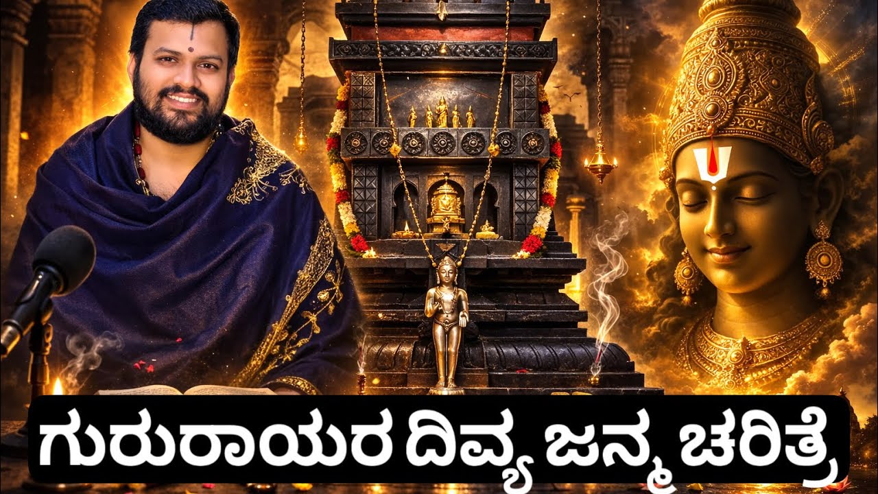 Guru Rayara Divya Janma Charitre - ಗುರುರಾಯರ ದಿವ್ಯ ಜನ್ಮ ಚರಿತ್ರೆ