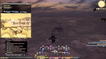 FFXIV Heavensward Sea of Clouds Mysterious Ship