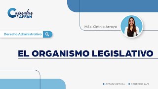 CÁPSULA AFFAN - EL ORGANISMO LEGISLATIVO