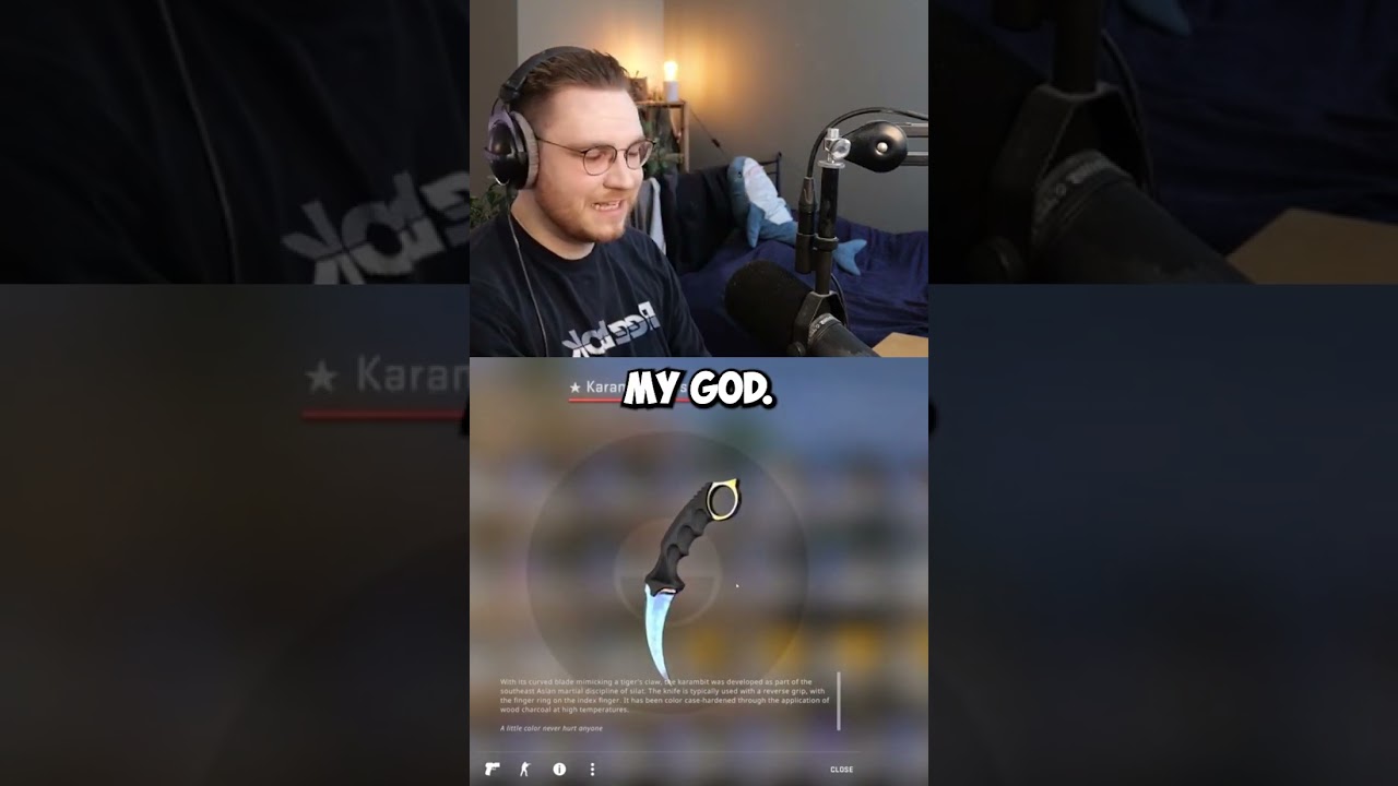 OHNEPIXEL knows the exact SKIN AND PATTERN straightaway LMAO 