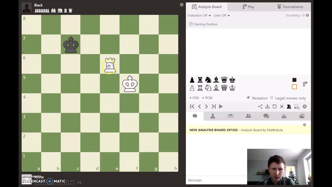 #13 matowanie wieżą i królem