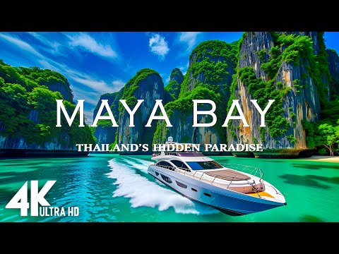4K MAYA BAY The Jewel of Phi Phi Islands Relaxing Deep House Chill