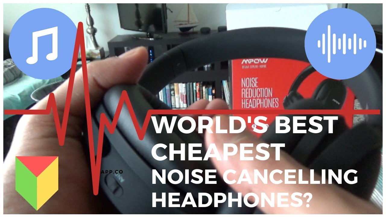 World's Best Cheapest Noise Cancelling Headphones | Mpow H10 ANC Bluetooth Headphones