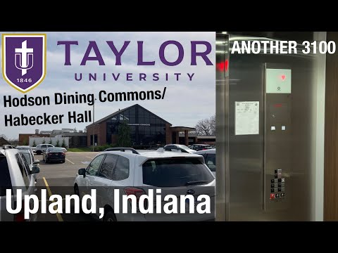 Schindler 3100 Traction Elevator/Lift - HDS/Habecker Hall @ Taylor University - Upland, Indiana