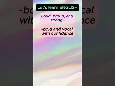 Let's learn ENGLISH