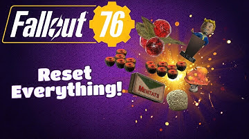 How To Easily Reset Everything! - Fallout 76