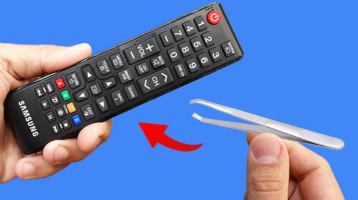 Take a Common Tweezers and Fix All Remote Controls in Your Home! How to Repair TV Remote Control!