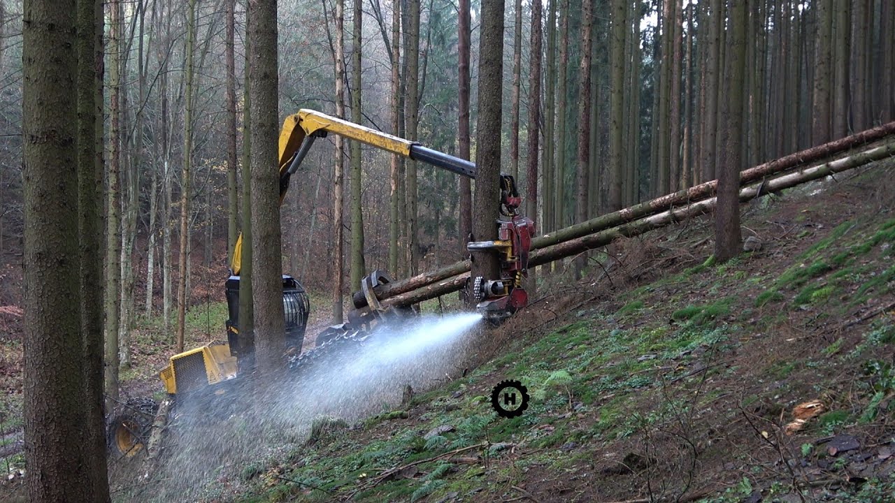 Nezastavitelný harvestor v náročném terénu - Highlander