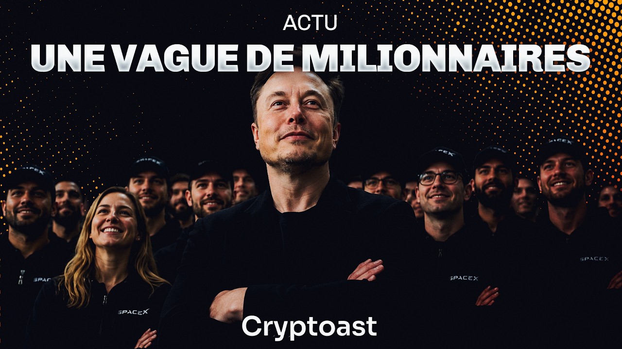 SpaceX a rendu 4 000 personnes millionnaires