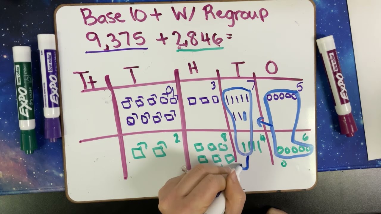 Base 10 + W  Regroup