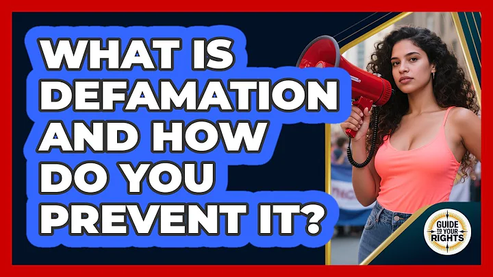 What Is Defamation And How Do You Prevent It? - Guide To Your Rights