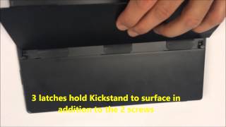 How to straighten a bent Microsoft Surface Pro 2 Kickstand